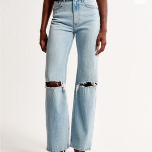 Abercrombie & Fitch 90s relaxed Jean curve love